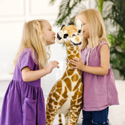 Lifelike Plush Baby Giraffe R4