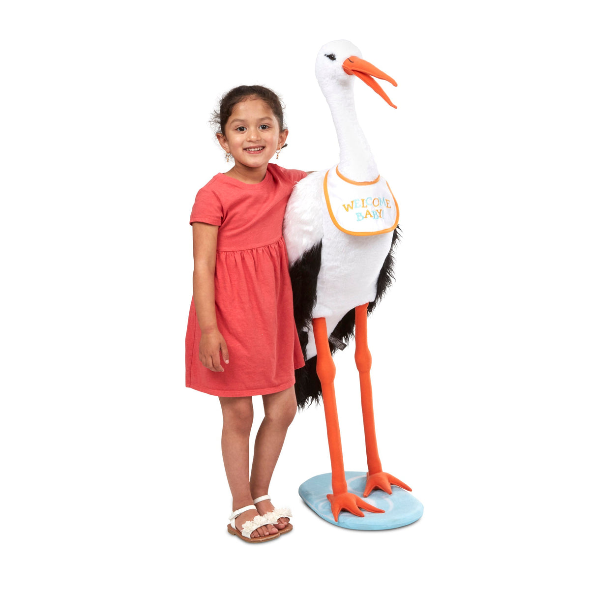 Lifelike Plush Stork T2