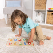 Lift & See Numbers Peg Puzzle - 10 Pieces E2
