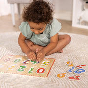 Lift & See Numbers Peg Puzzle - 10 Pieces E2