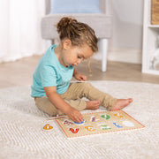 Lift & See Numbers Peg Puzzle - 10 Pieces E2