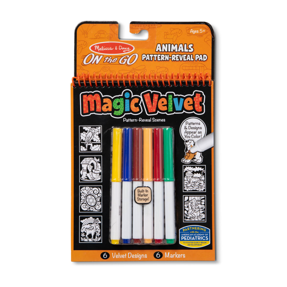 Magic Velvet Animal Scenes - On the Go Travel Activity F5