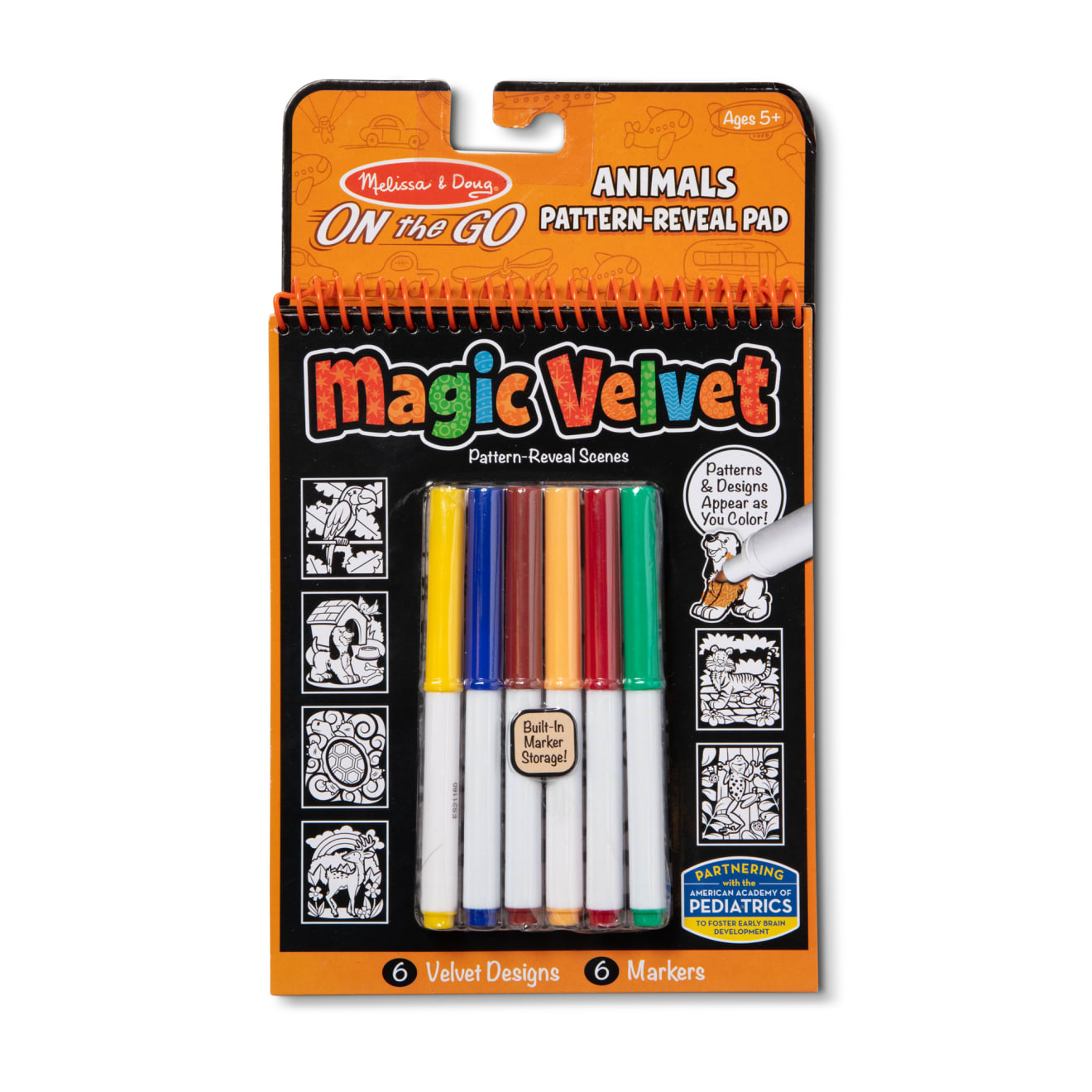 Magic Velvet Animal Scenes - On the Go Travel Activity Z8