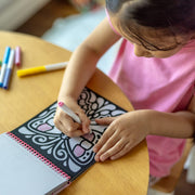 Magic Velvet Butterfly Scenes - On the Go Travel Activity J4