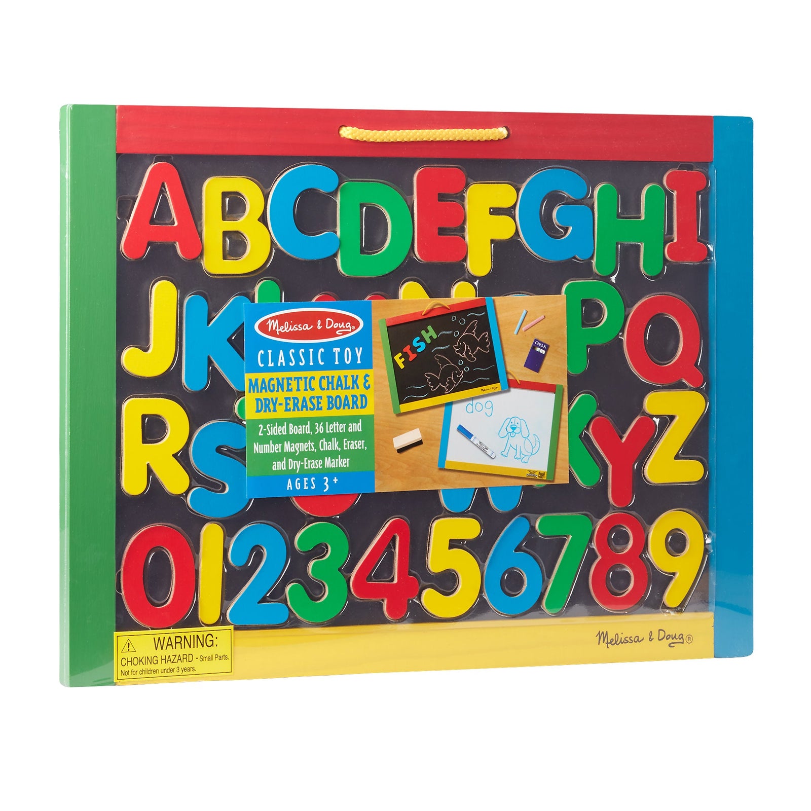 Magnetic Chalkboard & Dry-Erase Board (Uppercase) V3