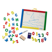Magnetic Chalkboard & Dry-Erase Board (Uppercase) V3