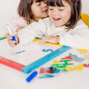 Magnetic Chalkboard & Dry-Erase Board (Uppercase) V3