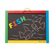 Magnetic Chalkboard & Dry-Erase Board (Uppercase) V3