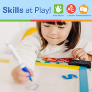 Magnetic Chalkboard & Dry-Erase Board (Uppercase) V3