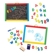 Magnetic Chalkboard & Dry-Erase Board (Uppercase) W0