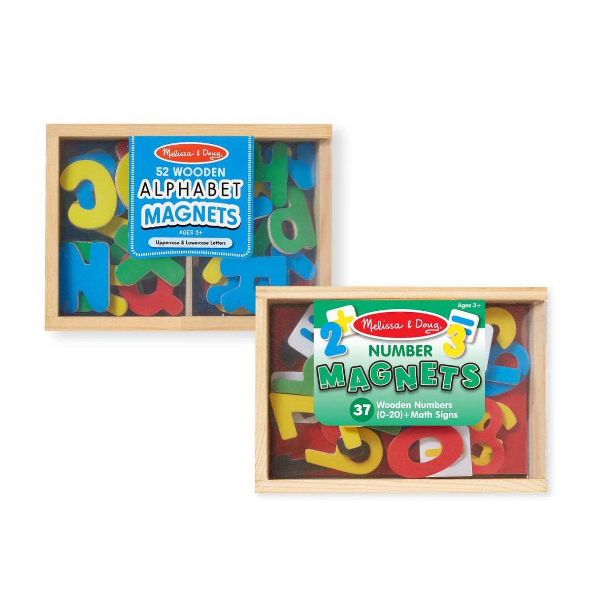 Magnetic Letters & Numbers Bundle W7
