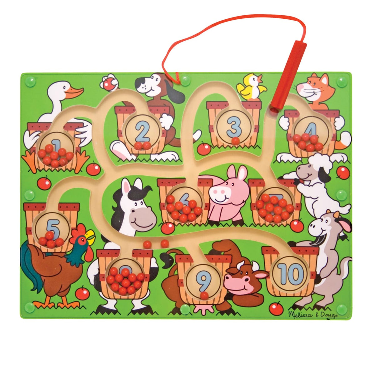 Magnetic Number Maze L4