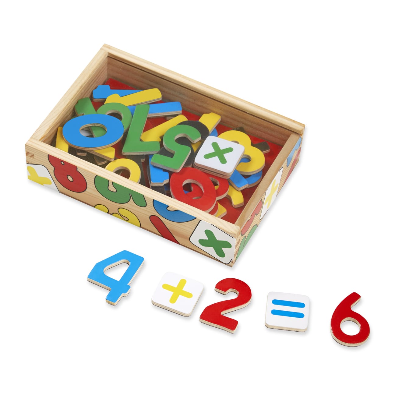Magnetic Wooden Numbers Q4