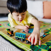 Magnetic Wooden Train Cars Z8