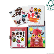 Make-a-Face – Farm Reusable Sticker Pad – On the Go Travel Activity P8