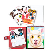Make-a-Face – Farm Reusable Sticker Pad – On the Go Travel Activity P8