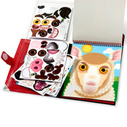 Make-a-Face – Farm Reusable Sticker Pad – On the Go Travel Activity P8