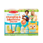 Mine to Love Changing & Bathtime Play Set P3