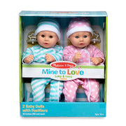 Mine to Love Twins Luke & Lucy Dolls S0