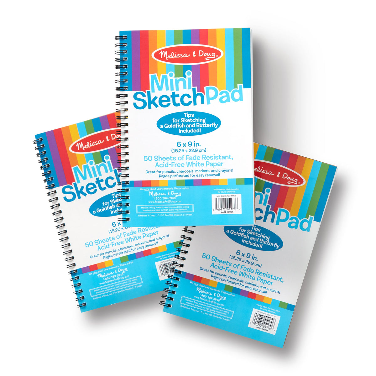 Mini Sketch Pad 3-Pack K0
