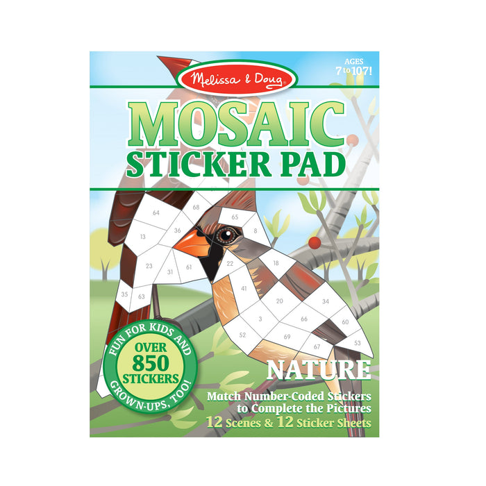 Mosaic Sticker Pad - Nature S8