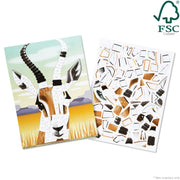 Mosaic Sticker Pad - Safari G7
