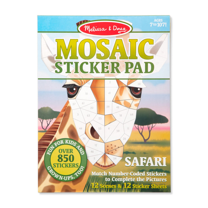 Mosaic Sticker Pad - Safari M9