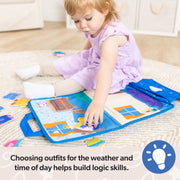 Ms. Rachel™ What to Wear Felt Activity Board O8