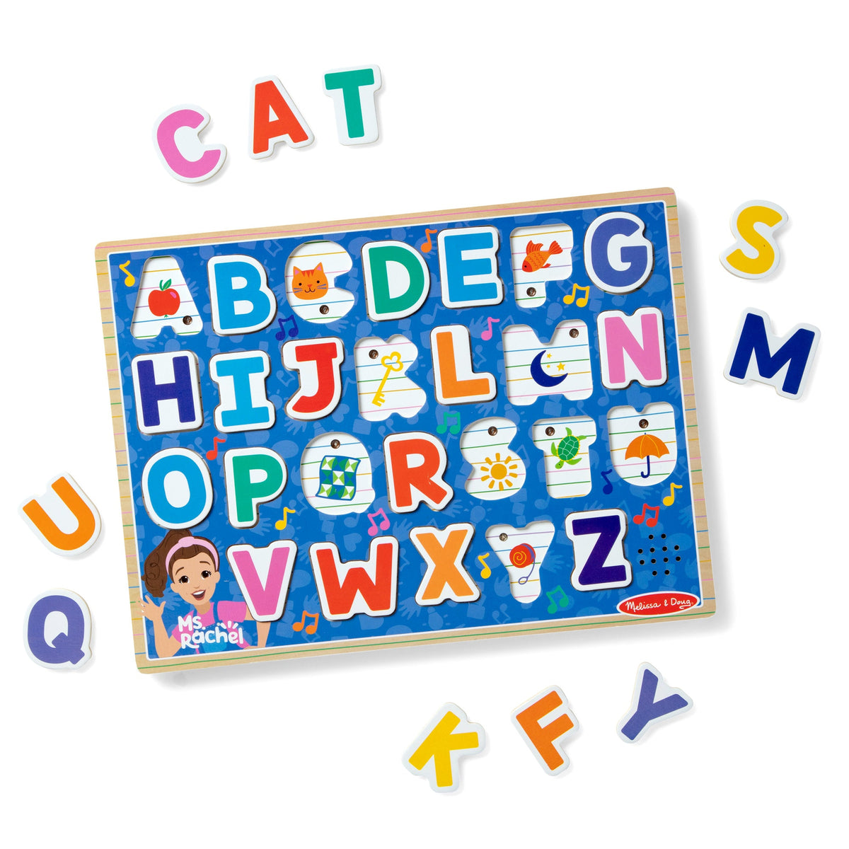 Ms. Rachel™  Wooden Phonics Alphabet Sound Puzzle - 26 Pieces L3