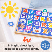 Ms. Rachel™  Wooden Phonics Alphabet Sound Puzzle - 26 Pieces Z4