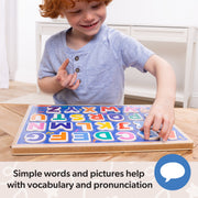 Ms. Rachel™  Wooden Phonics Alphabet Sound Puzzle - 26 Pieces Z4