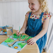 My First Paint with Water 3-Pack: Animals, Vehicles, Multi-Themed S7