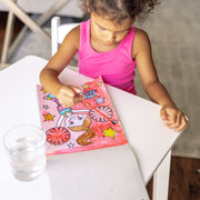 My First Paint With Water Kids' Art Pad With Paintbrush - Cheerleaders, Flowers, Fairies, and More H5