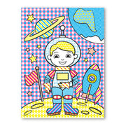 My First Paint With Water Kids' Art Pad With Paintbrush - Pirates, Space, Construction, and More J4