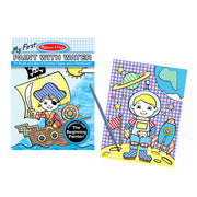 My First Paint With Water Kids' Art Pad With Paintbrush - Pirates, Space, Construction, and More J4