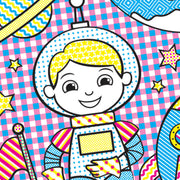 My First Paint With Water Kids' Art Pad With Paintbrush - Pirates, Space, Construction, and More R0
