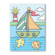 My First Paint With Water Kids' Art Pad With Paintbrush - Pirates, Space, Construction, and More R0