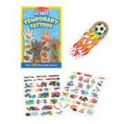 My First Temporary Tattoos: 100+ Kid-Friendly Tattoos - Adventure, Creatures, Sports, and More X5