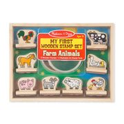My First Wooden Stamp Set - Farm Animals S8