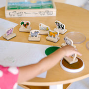 My First Wooden Stamp Set - Farm Animals S8