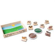 My First Wooden Stamp Set - Farm Animals S8