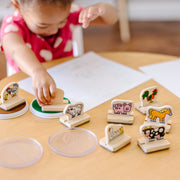 My First Wooden Stamp Set - Farm Animals S8