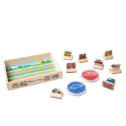 My First Wooden Stamp Set - Vehicles G6