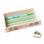 My First Wooden Stamp Set - Vehicles G6