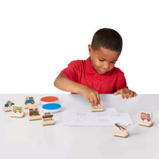 My First Wooden Stamp Set - Vehicles G6