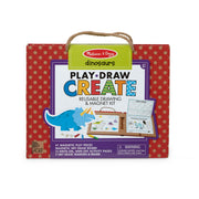 Natural Play: Play, Draw, Create Reusable Drawing & Magnet Kit – Dinosaurs M4