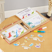 Natural Play: Play, Draw, Create Reusable Drawing & Magnet Kit – Dinosaurs M4