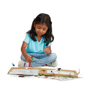 Natural Play: Play, Draw, Create Reusable Drawing & Magnet Kit – Farm C2