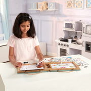 Natural Play: Play, Draw, Create Reusable Drawing & Magnet Kit – Ocean L3