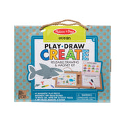 Natural Play: Play, Draw, Create Reusable Drawing & Magnet Kit – Ocean L3